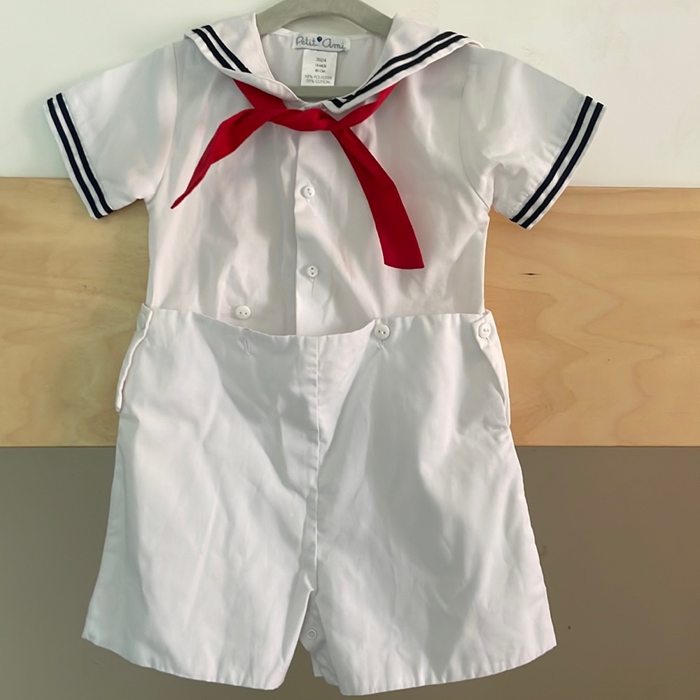 Baby sailor outfit